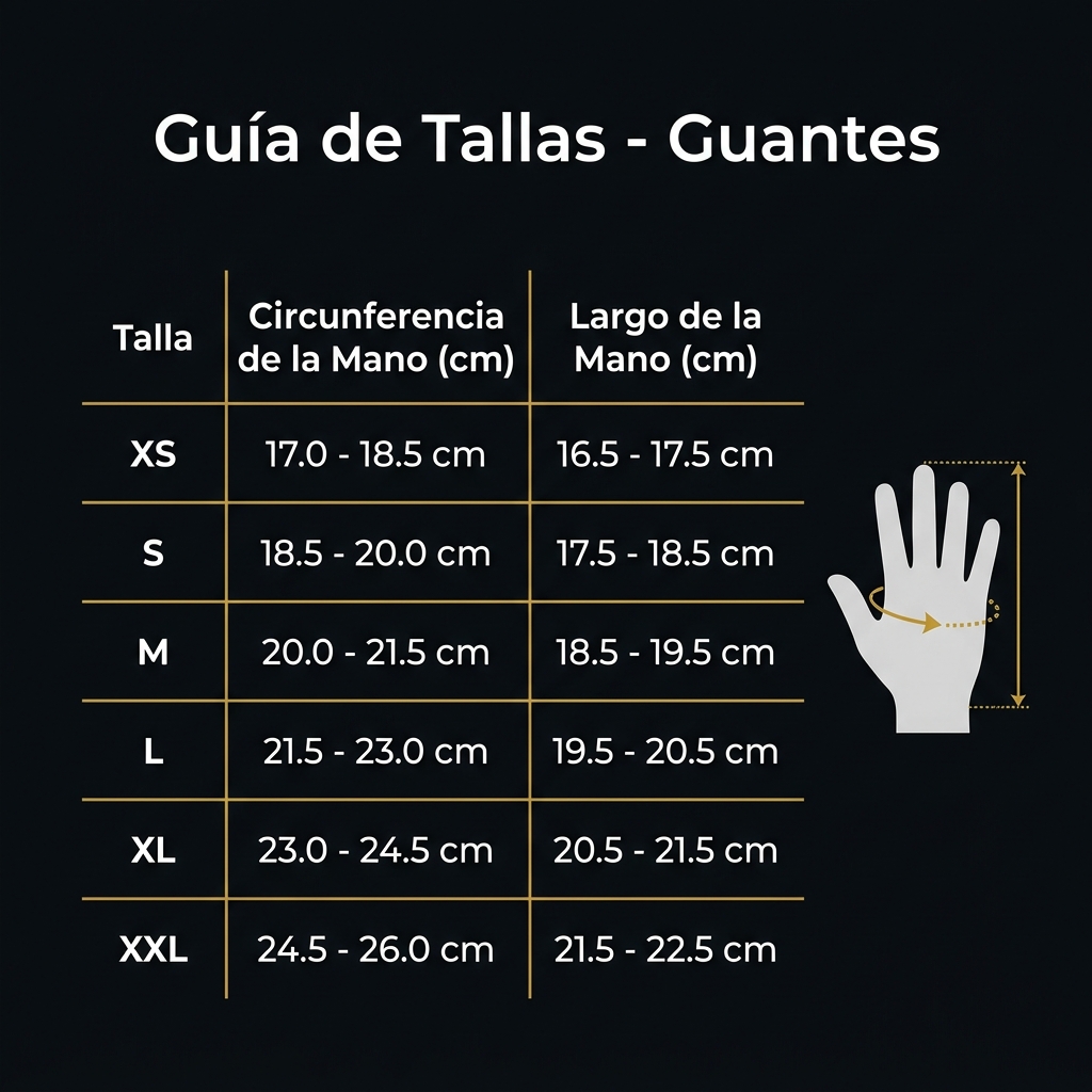 Guía de Tallas