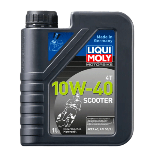 Aceite Liqui Moly 10W-40 Scooter Azul Mine 4T 1L