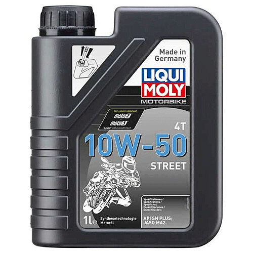 Aceite Liqui Moly 10W-50 Street Sint 4T 1Lt