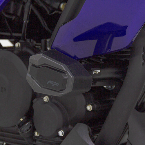 Defensa Fireparts Slider 2Drift Negro/Gris Yamaha Fz 3.0