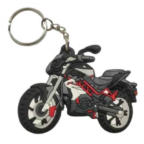LLAVERO MOTO BENELLI GRIS ROJO