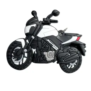 Llavero Moto Dominar 400 Blanco