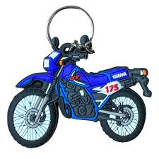 Llavero Moto Dt Azul