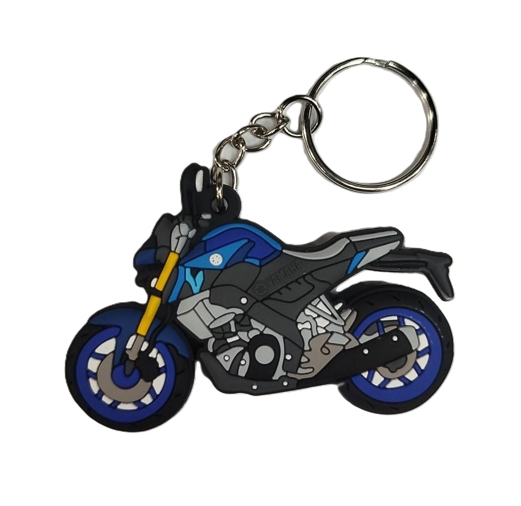 Llavero Moto Yamaha Mt Azul