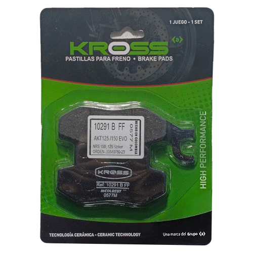 Pastillas Kross 10291B