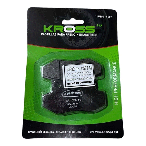 Pastillas Kross 10292