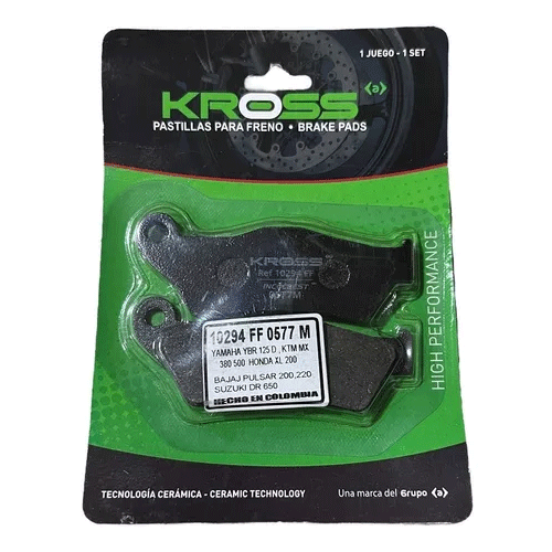 Pastillas Kross 10294