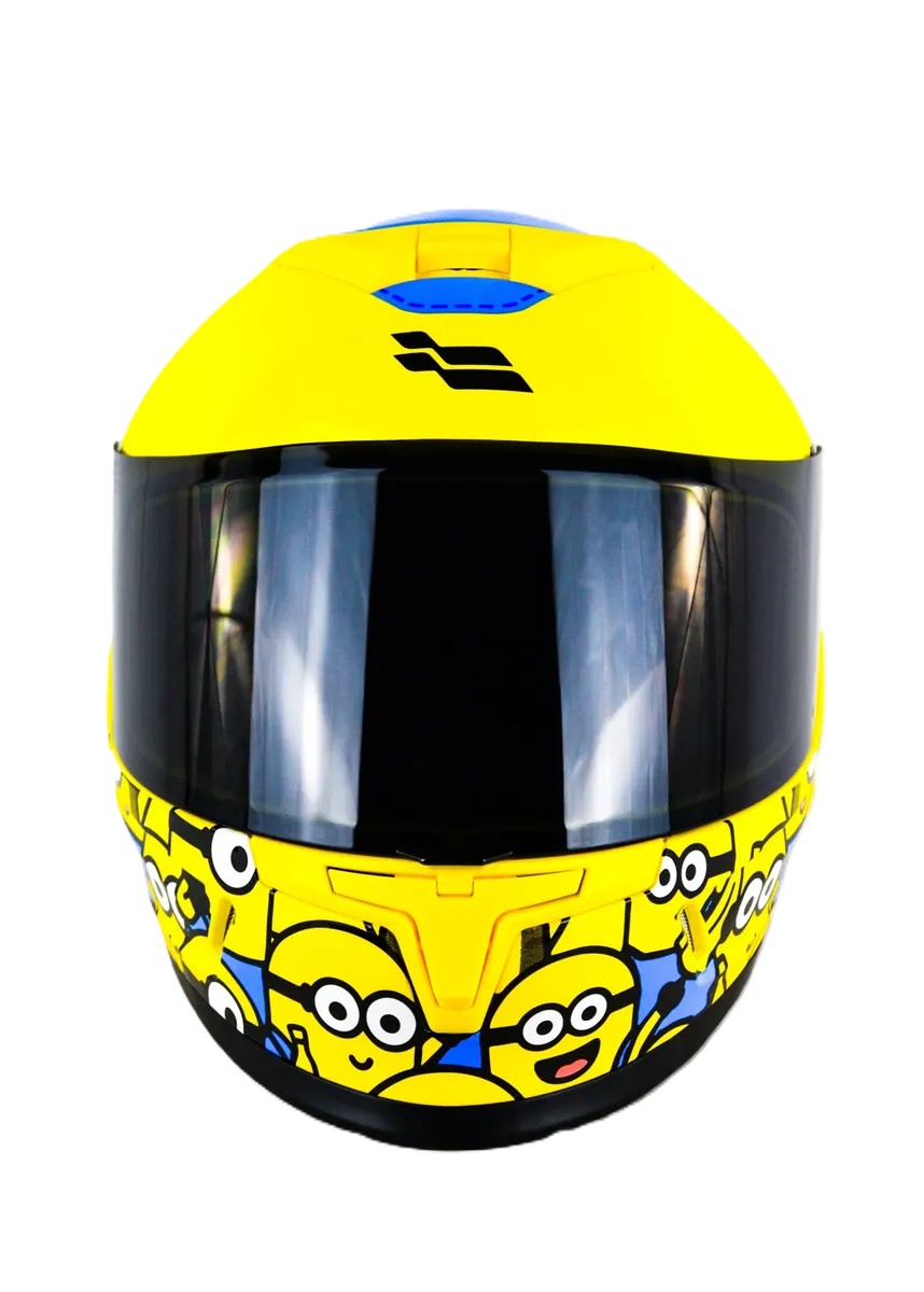 CASCO XTRONG XTR-002 BANANA AMARILLO BRILLO
