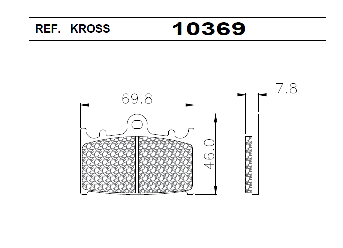 PASTILLAS KROSS 10369