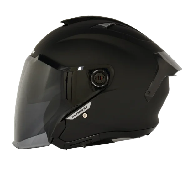 CASCO SPARTAN BLAZER SV NEGRO MATE