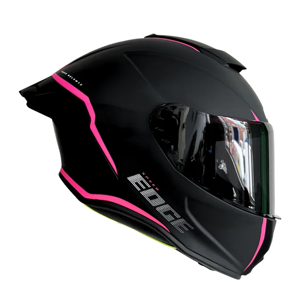 CASCO EDGE SHANGHAI RUSH NEGRO MATE FUCSIA