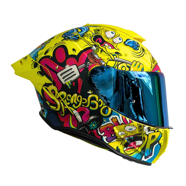 CASCO EDGE SHANGHAI BOB ESPONJA BRILLO