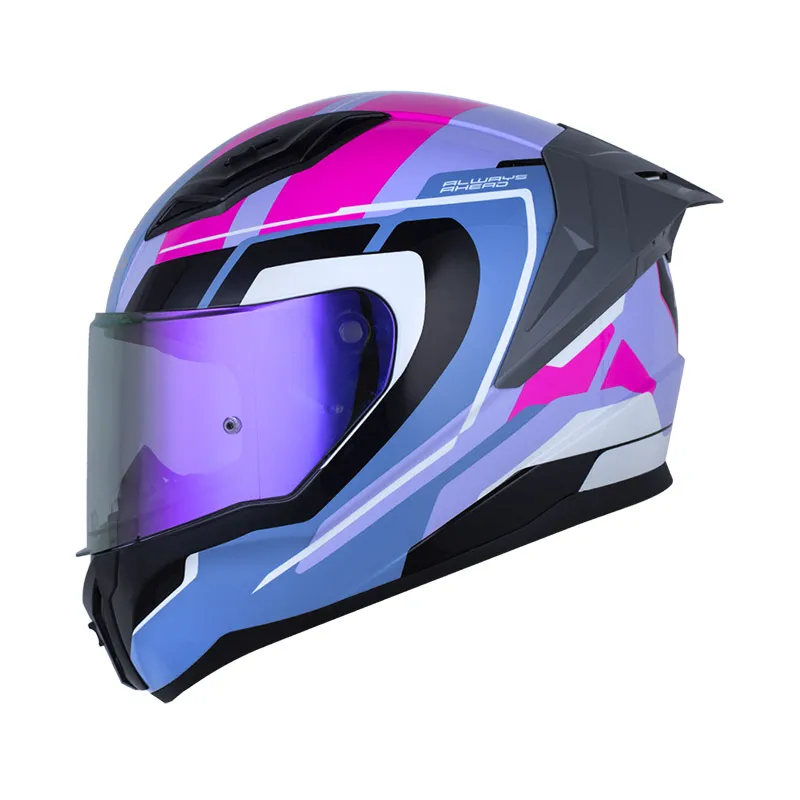 CASCO LS2 FF810 FOKUS MORADO BLANCO