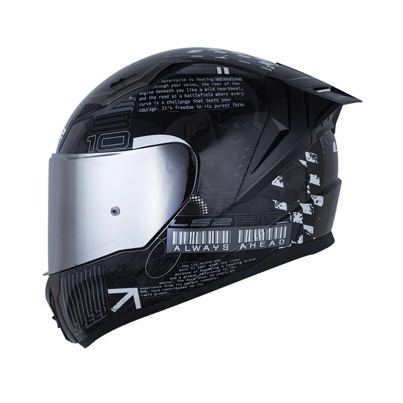 CASCO LS2 FF810 HISTORY GRIS OSCURO GRIS