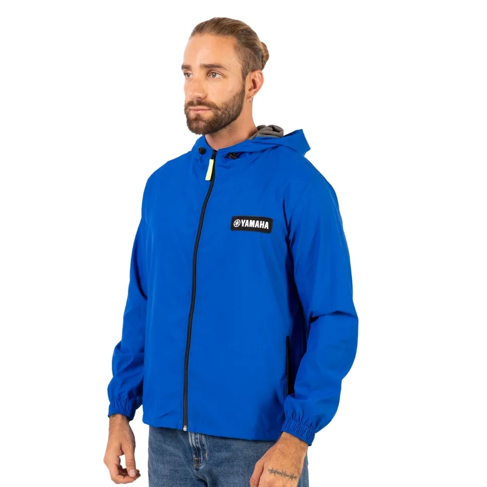 CHAQUETA CORTAVIENTO YAMAHA NAVY AZUL MAS