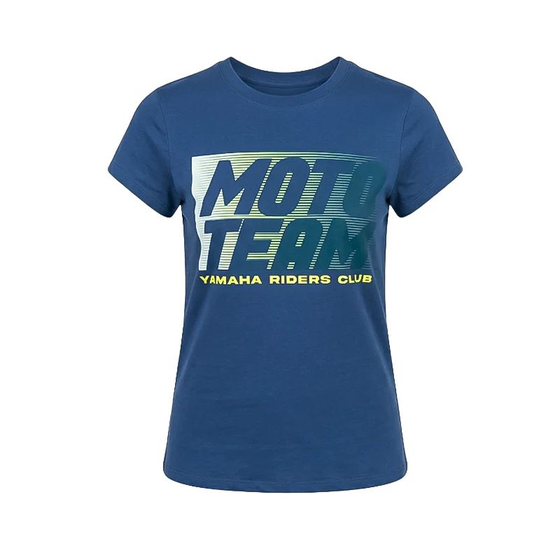 CAMISETA YAMAHA MOTO TEAM FEM AZUL