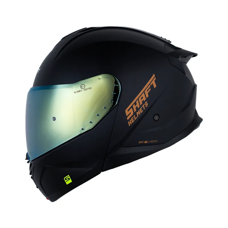 CASCO SHAFT 3540 SOLID NEGRO DORADO MATE