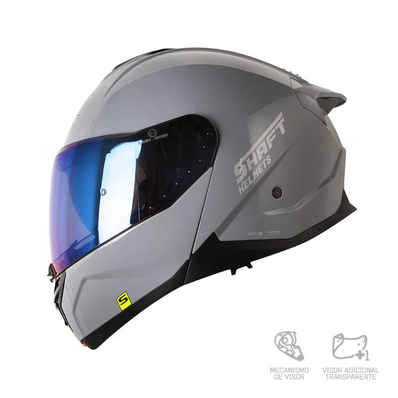 CASCO SHAFT 3540 SOLID NEGRO GRIS MATE