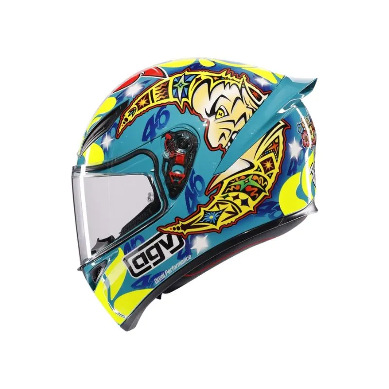 CASCO AGV K1-S ROSSI MUGELLO 1999 AZUL