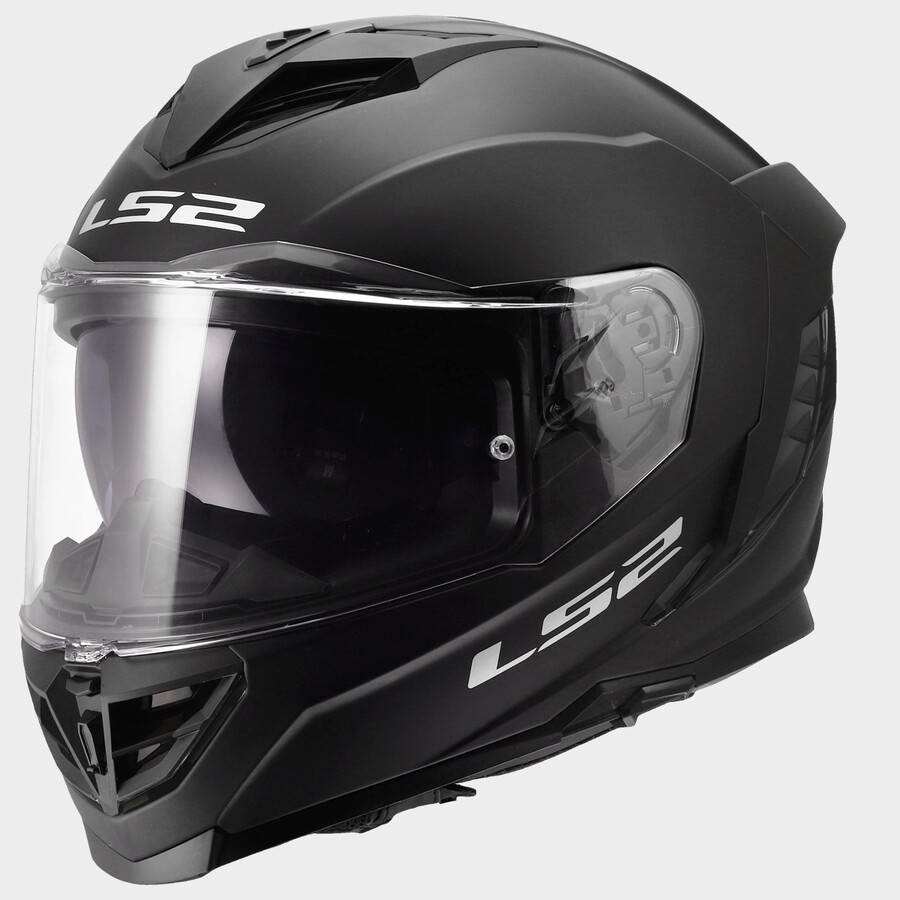 CASCO LS2 FF818 SOLID NEGRO MATE