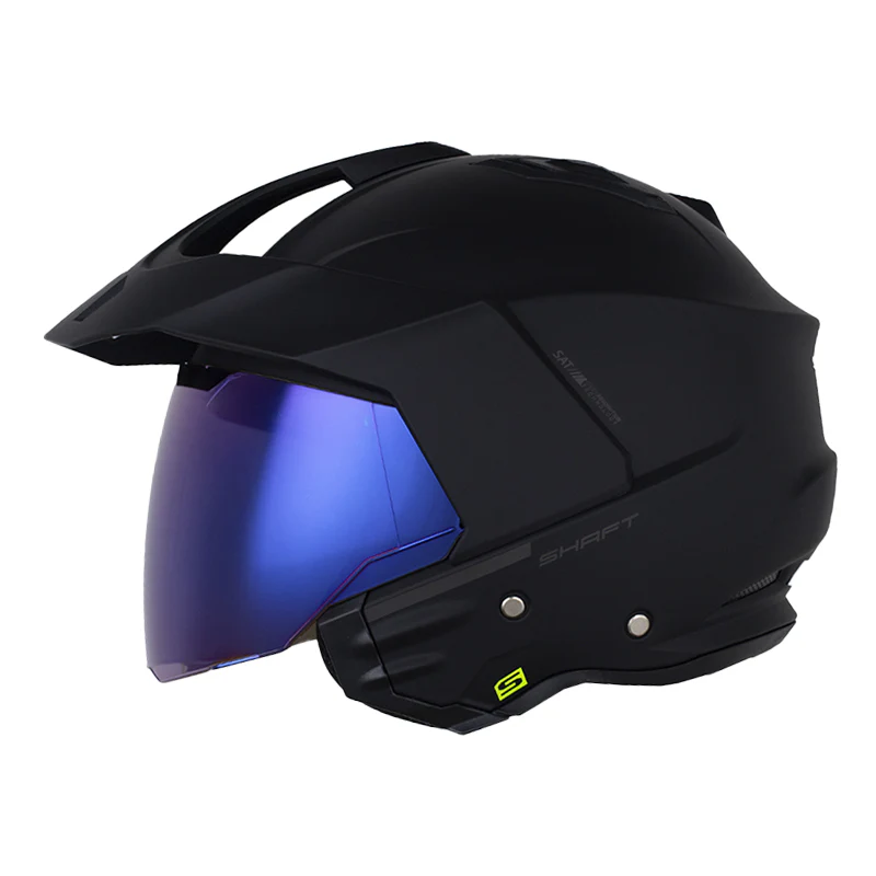 CASCO SHAFT 227 SOLID NEGRO GRIS MATE