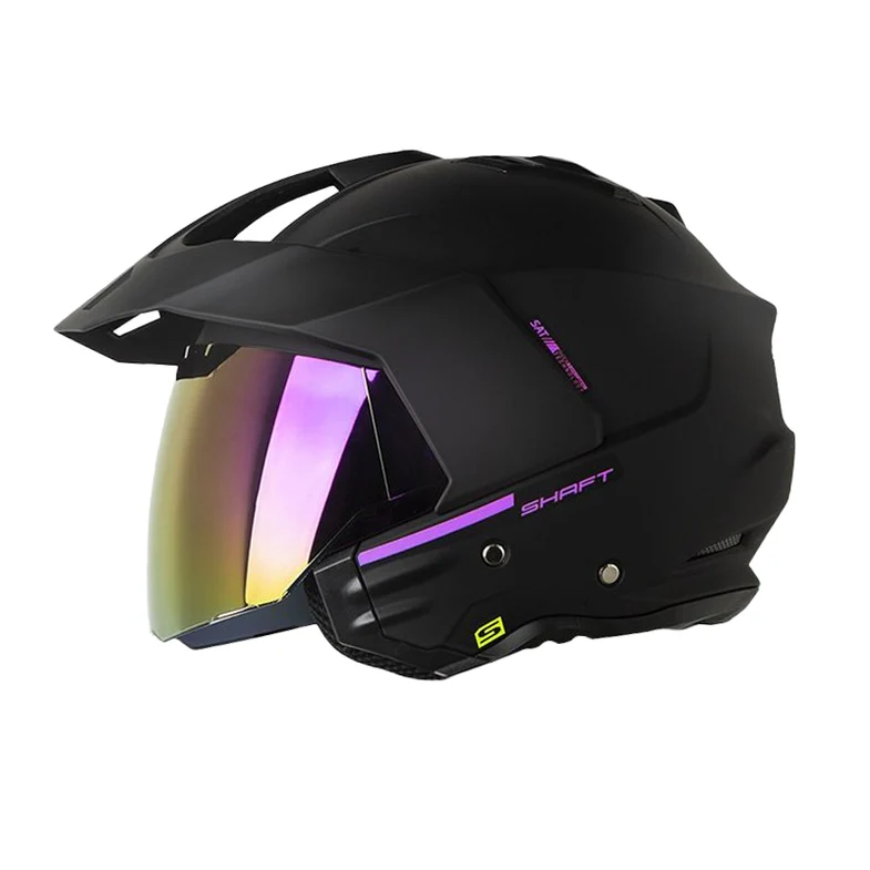 CASCO SHAFT 227 SOLID NEGRO MORADO MATE