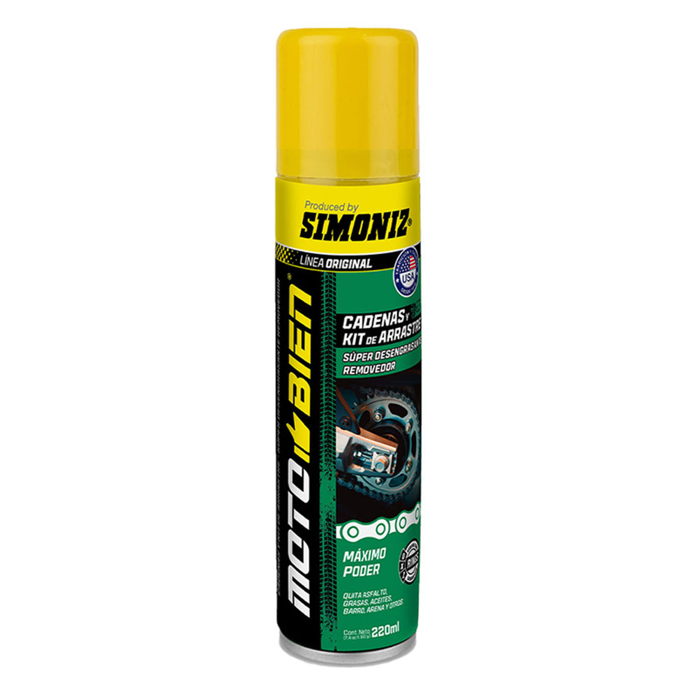 DESENGRASANTE DE CADENAS SIMONIZ 400ML