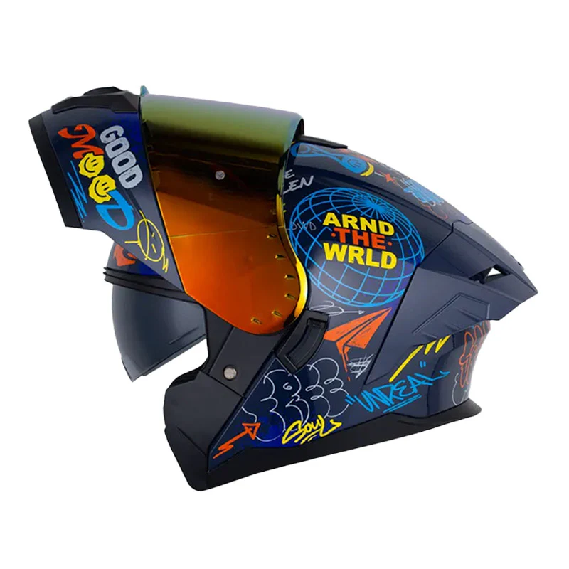 CASCO HRO 3480DV BLL SHT AZUL OSCURO