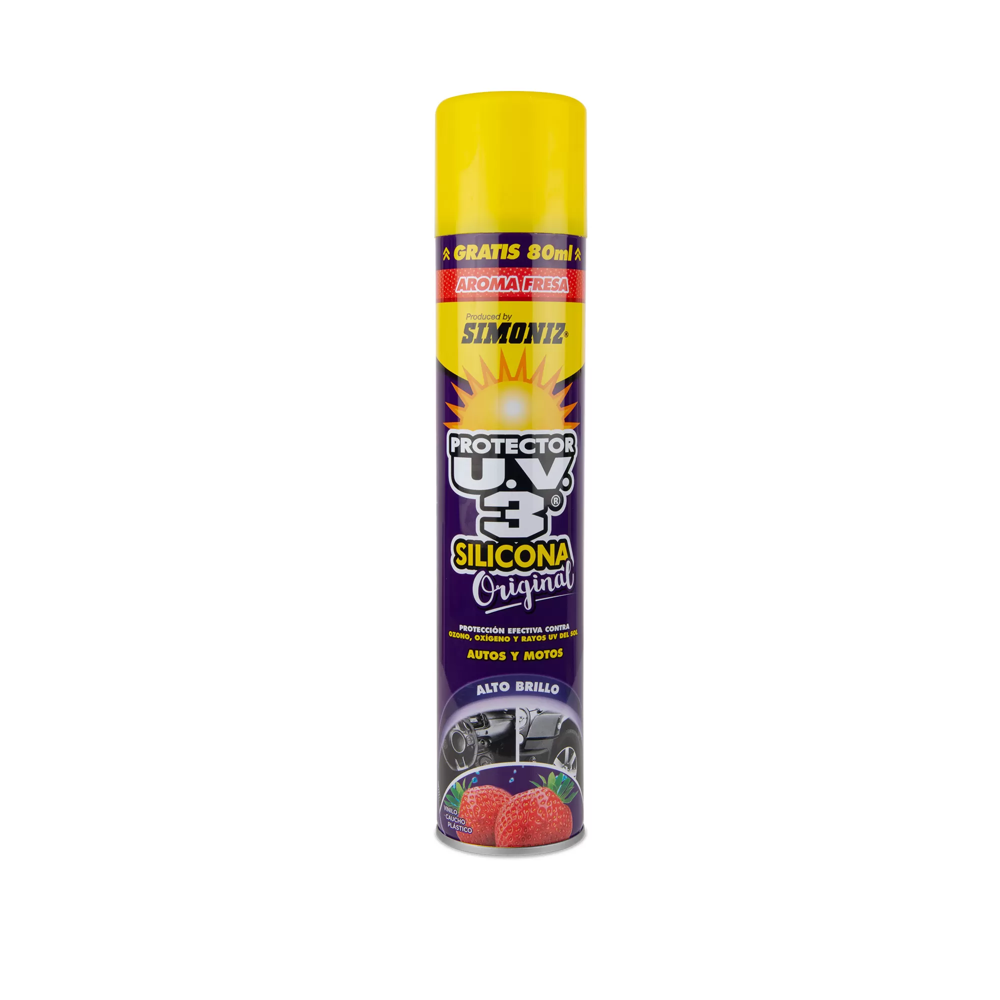 SILICONA SIMONIZ AEROSOL 400ML FRESA