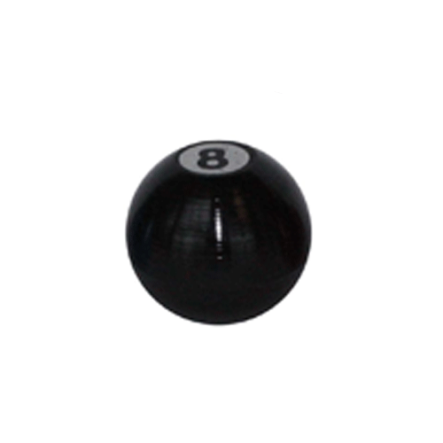 Tapa Valvula Bola Billar Negro Par