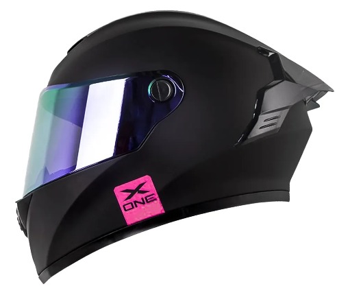CASCO X-ONE X-500GT EVO SOLID NEGRO FUCSIA