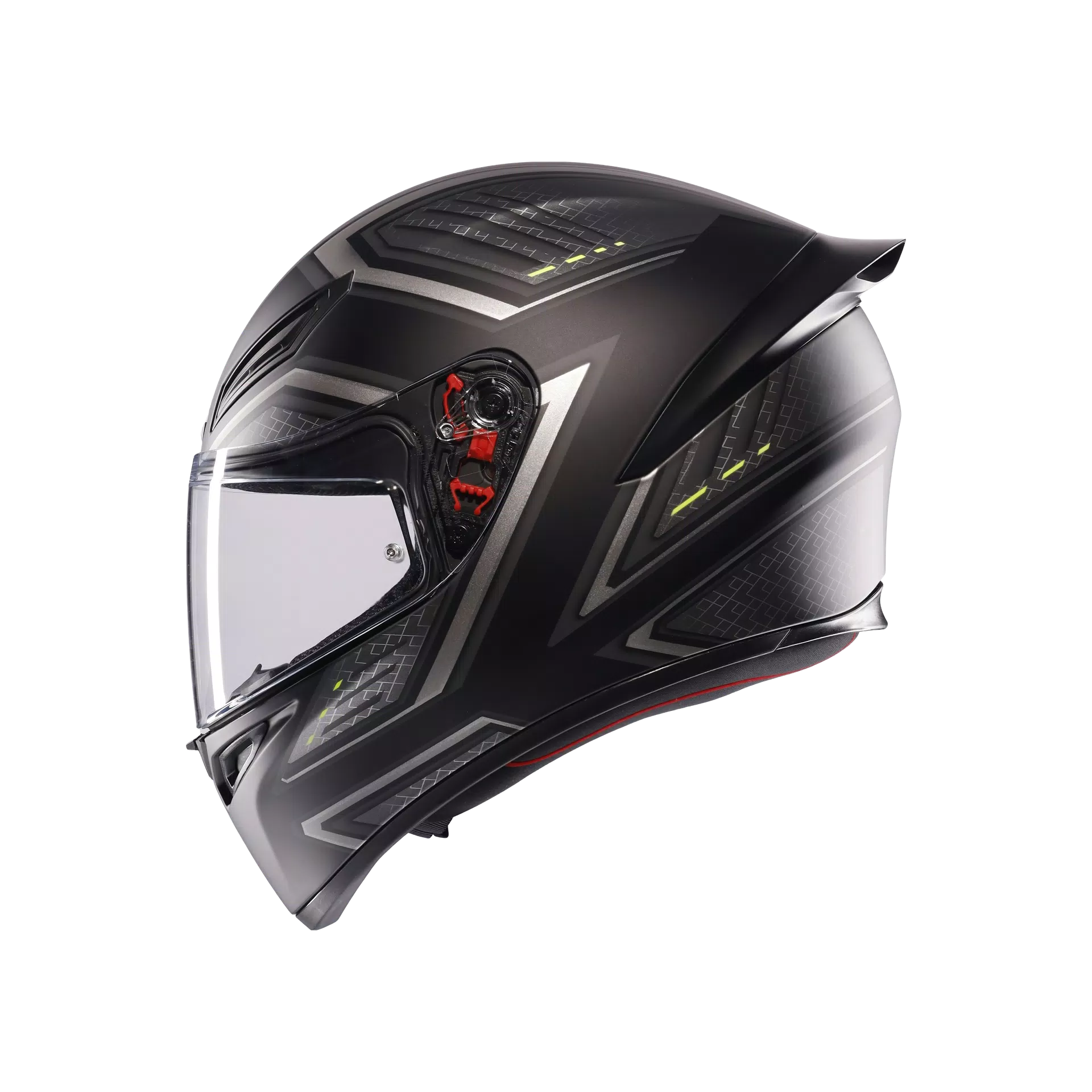 CASCO AGV K1-S SLING MATT BLACK GREY NEGRO GRIS