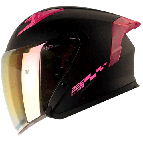 CASCO SHAFT 226 GT SOLID NEGRO FUCSIA