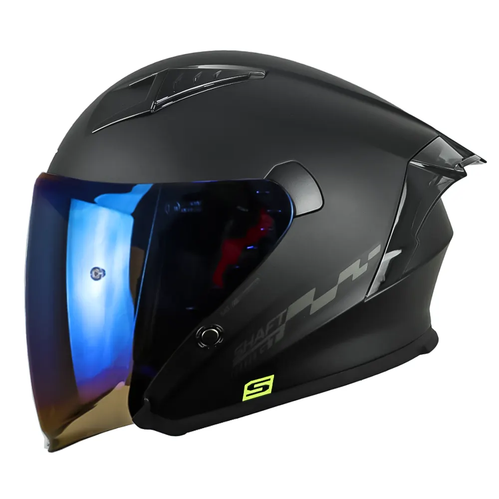 CASCO SHAFT 226 GT SOLID NEGRO GRIS OSCURO