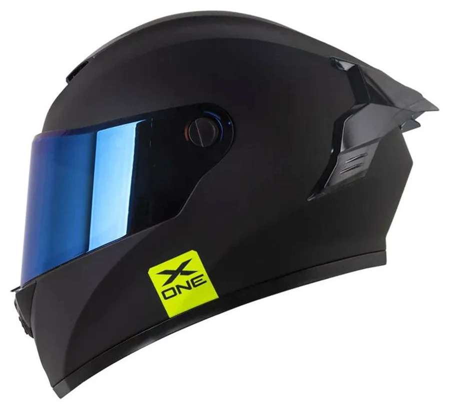 CASCO X-ONE X-500RS SOLID NEGRO AMARILLO NEON