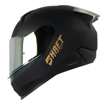 CASCO SHAFT 560 EVO SOLID NEGRO DORADO